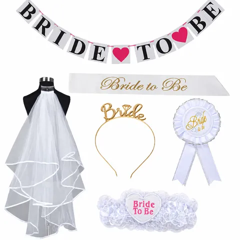 Bride To Be Banner Vrijgezellenfeest Feestdecoratie Glitter Letters Hangende Slinger Bruiloft Feestbenodigdheden
