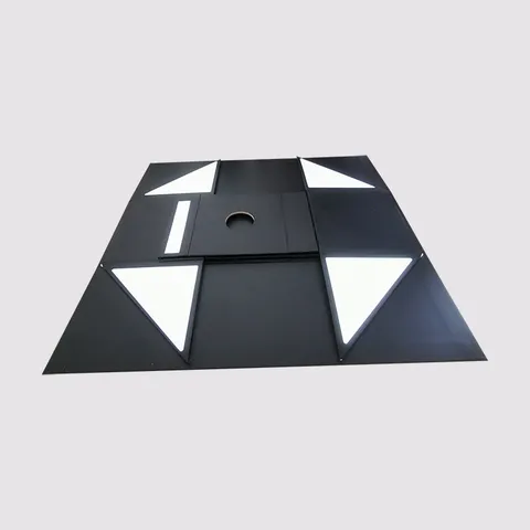 Black Folding Wine Gift Box Cardboard Integrated Molding Packaging Box For Wine Bottle Party Wedding Celebration Storage
