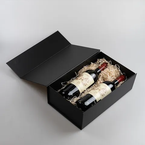Boîte Cadeau Pliante Magnétique Grande Boîte D'emballage Cosmétique Boîte De Rangement En Cartonnages Luxe Avec Couvercle