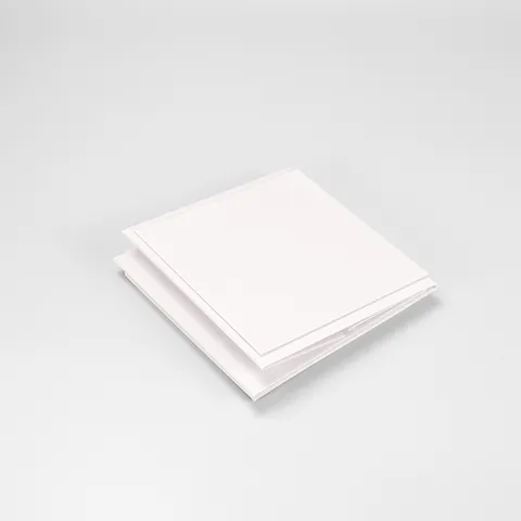 Scatola Regalo Pieghevole Cartone Rigido Quadrata Scatola di Immagazzinaggio Tinta Unita Minimalista Scatola di Presentazione Per Festa Matrimonio Casa
