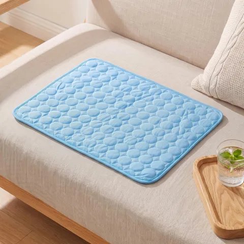 Summer Pet Cooling Mat Ice Silk Dog Mat Breathable Cool Pad For Cats And Dogs Washable Pet Supplies