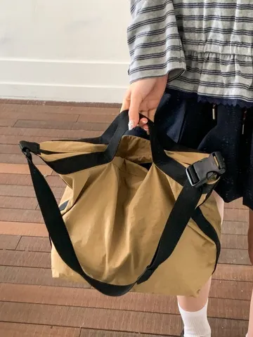 Μεγάλης Χωρητικότητας Γυναικεία Tote Bag Casual Νάιλον Τσάντα Ώμου Μόδας Commuter Crossbody Χειροτσάντα Καθημερινά Street Trend