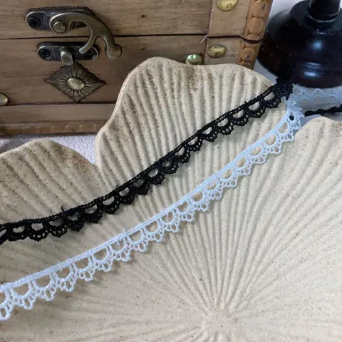 Polyester Bestickte Spitzenborte Hohlband Für Kleidung Puppenkleidung Heimtextilien DIY Nähhandwerk Material