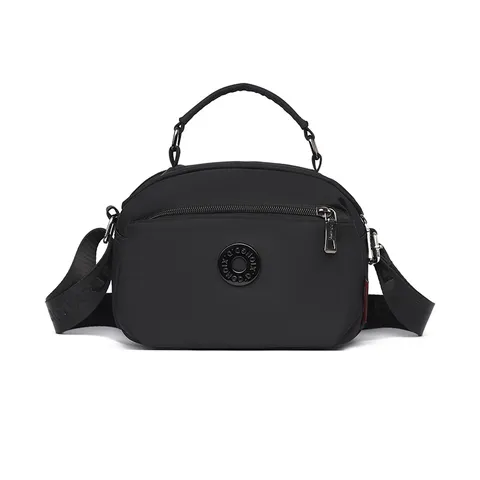 Women Casual Oxford Cloth Crossbody Bag Lightweight Waterproof Shoulder Bag Multi-Pocket Travel Daily Casual Handbag Gift