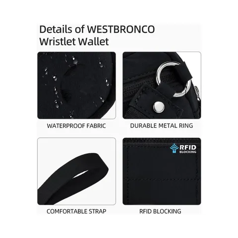 Women's Nylon Pleated Crossbody Bag Waterproof Mobile Phone Wristlet Wallet Small Square Handbag With Card Slots