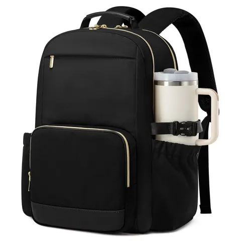 Waterproof Large Capacity Laptop Backpack Travel Business Work School Backpack For Men And Women Casual Polyester Bookbag