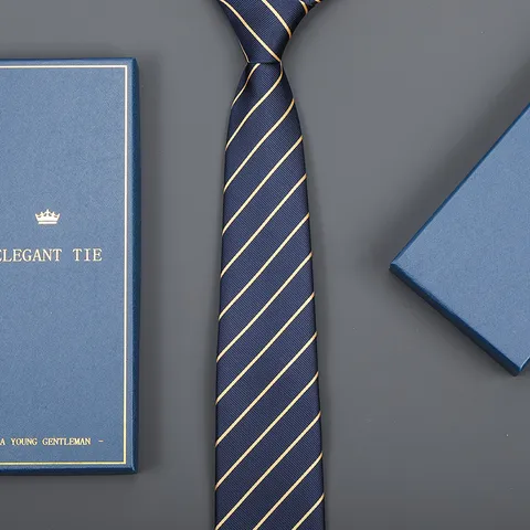 Men Formal Business Tie Burgundy Blue Zipper Style Groom Wedding Necktie With Long Gift Box Polyester Silk