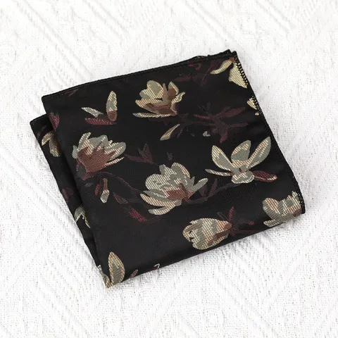 Heren Retro Jacquard Borstzakdoek voor Zakelijk Pak en Bruiloft