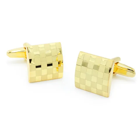 French Cufflinks For Men Business Suit Shirt Cuff Links Luxury Metal Cufflinks With Gift Box Wedding Groomsmen Jewelry