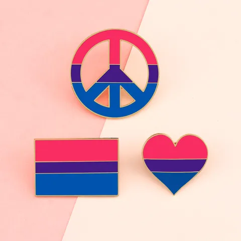 Cute Cartoon Alloy Enamel Brooch Pin Colorful Geometric Striped Peace Sign Heart Flag Badge Clothes Bag Accessories Jewelry
