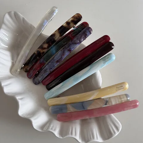 Minimalist Acetate Hair Clip Elegant Spring Clip Versatile Hair Barrette For Women Daily Hair Styling Hair Accessories