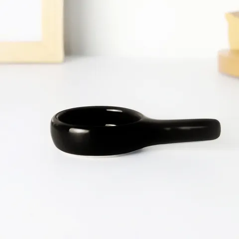 Ceramic Tea Light Candle Holder Minimalist Aroma Burner Essential Oil Diffuser Single Handle Design Home Decor