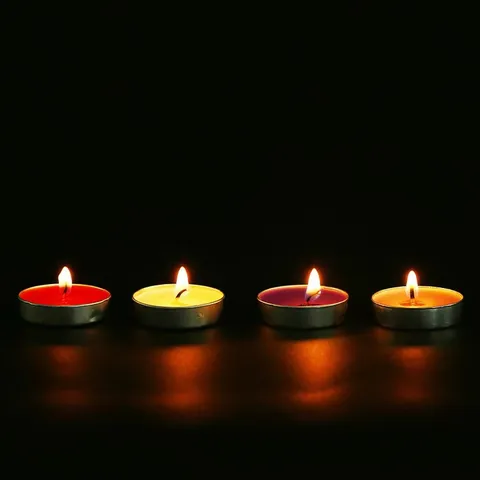 Smokeless Scented Tea Light Candles Paraffin Wax Small Round Candles For Birthday Party Wedding Home Decor Aromatherapy