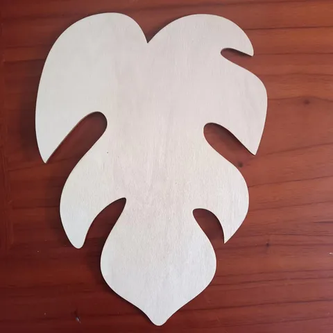 Modèle de Tissage de Feuilles de Plantes en Bois Outil de Bricolage Macramé Frange Buis Naturel Ornement de Décoration d'Intérieur