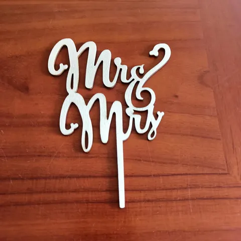 Wooden Mr And Mrs Cake Topper Wedding Cake Decoration Rustic Party Supplies Wood Cake Insert Sign Dessert Table Decor