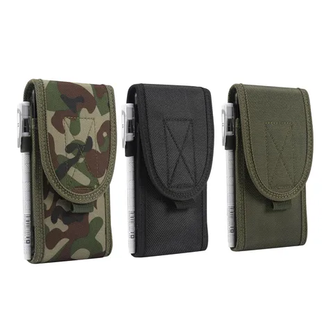 Taktische Handytasche Gürteltasche Strapazierfähiges Nylon Verschleißfeste Handy Universelle Gürtelschlaufe Hülle Für Outdoor Sport Klettern Camping Lässige Universelle Aufbewahrungstasche