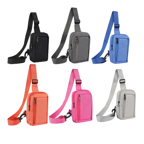 Leichte Oxford Gewebe Handy Umhängetasche Brusttasche Für Herren Damen Casual Outdoor Sport Schultertasche Sling Tasche Reißverschluss Kleine Reisetasche