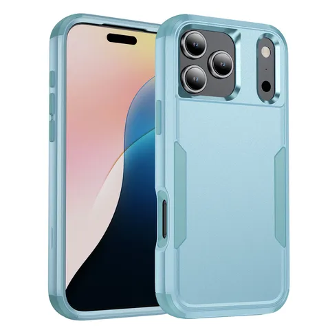 Funda de Teléfono Antichoc de Doble Capa Para iPhone Carcasa Posterior de Protección Robusta