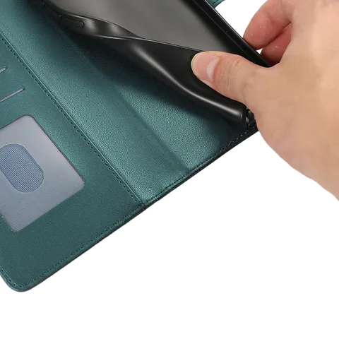 Zakelijk PU Lederen Portemonnee Telefoonhoes Geometrisch Gepreegd Flip Beschermhoes Met Standaard Koord Voor iPhone