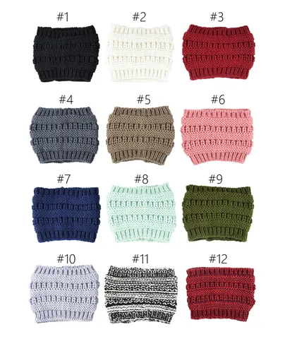Diadema Tejida de Moda para Mujer Suave Calentador de Orejas Elástico Retro para Al Aire Libre Accesorios para el Cabello