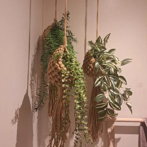 Handmade Woven Teardrop Bird Nest Hanging Birdhouse Natural Jute Grass Pastoral Bohemian Style Garden Home Decor