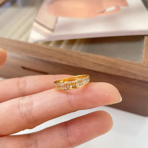 Koreanischer Stil Luxus Schleife Ring 925 Silber Strass Verstellbarer Fingerring Für Damen Eleganter Täglicher Modeschmuck Geschenk
