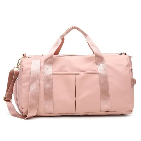 Grande Capacità Impermeabile Tessuto Oxford Borsa da Viaggio Duffel Unisex Sport Palestra Borsa Separazione Umido e Secco Bagaglio