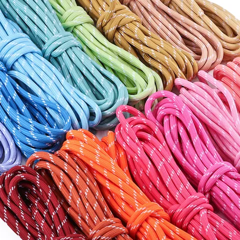Colorful Polyester Braided Rope DIY Handmade Cord Bag Hanging Trendy Pendant Jewelry Making Accessories