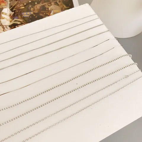 Minimalistische Silber Kette Halskette Für Damen Elegante Schlangenknochen Panzerkette Geometrische Gliederketten All-Match Täglicher Schmuck Geschenk