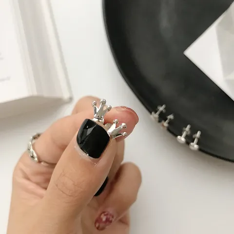 925 Sterlingsilber Minimalistisch Süß Stern Herz Krone Ohrstecker Zierlicher Platinierter Hypoallergener Piercingschmuck Für Damen Geschenk