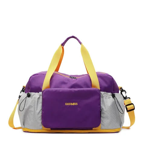 Large Capacity Travel Duffel Bag Waterproof Gym Bag Lightweight Weekender Bag with Dry Wet Separation for Women Men