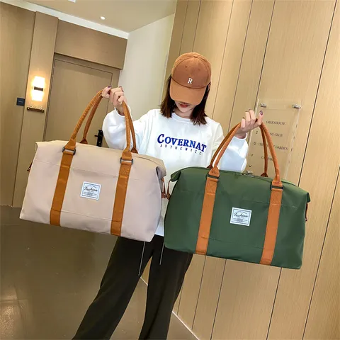 Große Kapazität Reise Duffel Bag Wasserdichtes Oxford-Gewebe Sport Gym Gepäcktasche Lässige Weekender Bag Für Unisex