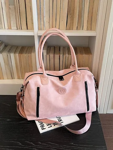Multi-Pocket Short Distance Travel Bag Fashion All-Match Shoulder Boarding Bag Sports Yoga Fitness Handbag Crossbody Bag
