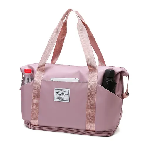 Borsa da Viaggio Impermeabile di Grande Capacità Borsa Sportiva Multifunzionale Leggera Borsa da Viaggio per Donna Uomo