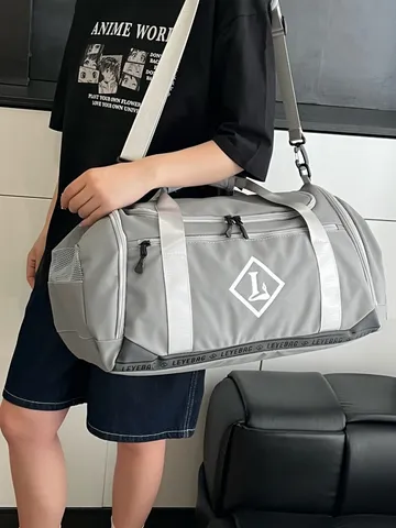 Megalis Horitikotitas Athlitiki Tsanta Fitness Oxford Cloth Travel Bag