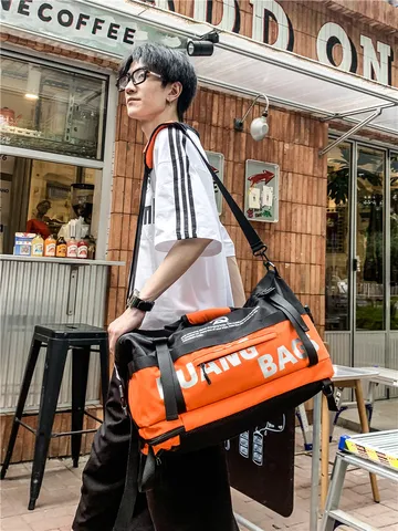 Grand Sac à Dos de Voyage Casual en Tissu Oxford Imperméable Grande Capacité Unisexe Multifonctionnel pour Ordinateur