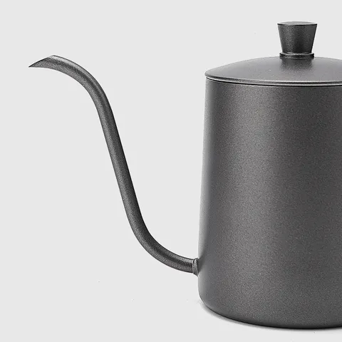 Stainless Steel Pour Over Coffee Kettle Long Spout Gooseneck Drip Coffee Pot Minimalist Hand Drip Coffee Maker