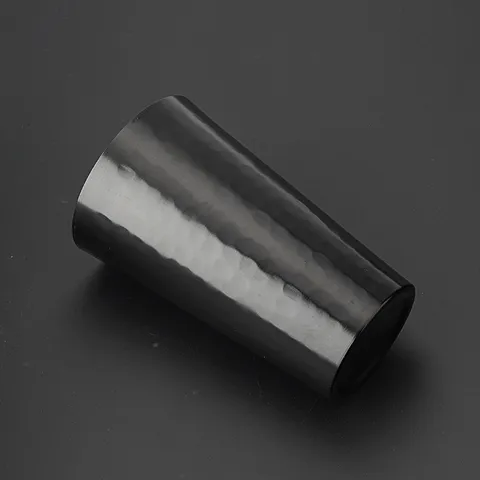 Japanischer Stil Aluminium Gehämmertes Bier Becher Metall Wasser Tasse Tragbare Trinkgeschirr Für Outdoor Camping Täglichen Gebrauch