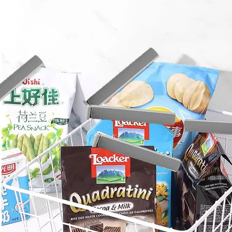 Kunststof Voedsel Snack Afdichtingsclips Magnetische Zakseals Vochtbestendig Keuken Opslag Organizers