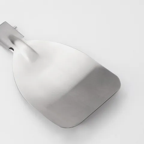 Spatule de Friture Pliable Portable en Acier Inoxydable Léger Ustensiles de Cuisine de Camping en Plein Air Randonnée