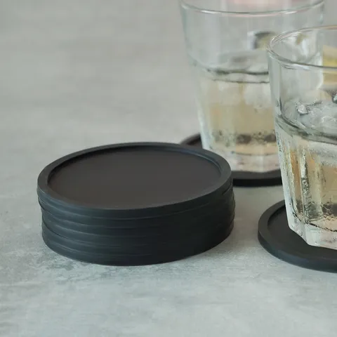 Noord Stijl Hittebestendige Siliconen Onderzetters Antislip Ronde Drankonderzetters Set Voor Tafel Thuis Keuken Eetkamer