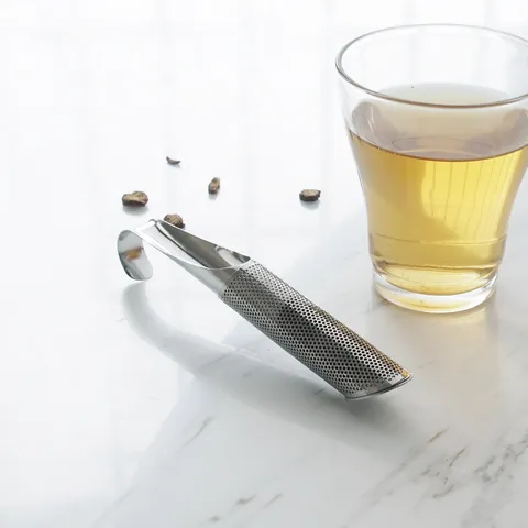 Stainless Steel Tea Infuser Tube Metal Tea Strainer For Loose Leaf Tea Modern Minimalist Tea Filter Kitchen Teeware Accessory
