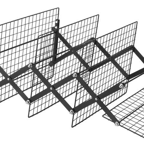 Foldable Metal Wire Cooling Rack Stackable Bakeware Tiered Bread Cake Cooling Grid Kitchen Storage Shelf