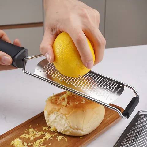 Multifunktional Edelstahl Käsereibe Und Zitronenreibe Küchenhelfer Für Schokolade Hartkäse Obst Gemüse