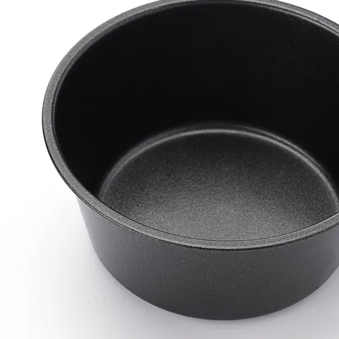 Carbon Steel Non Stick Pudding Cup Muffin Cake Mold Round Baking Mold Kitchen Bakeware Tool For Cupcake Tart