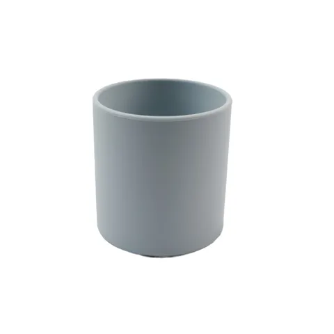 Kinder Siliconen Drinkbeker Eenvoudig Effen Kleur Antislip Waterbeker Kinder Servies Minimalistisch Draagbaar