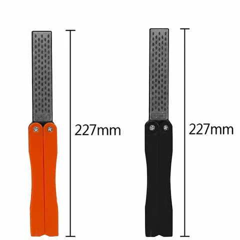 Portable Folding Double Sided Diamond Sharpening Stone Outdoor Kitchen Knife Sharpener Pocket Whetstone Tool