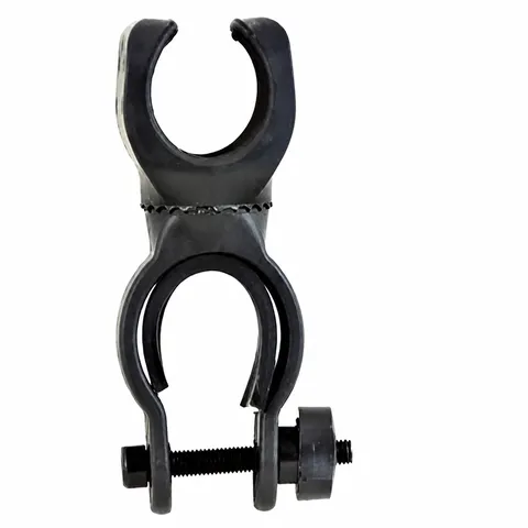 Abrazadera de Linterna de Bicicleta Giratoria de 360 Grados Caucho Metal Soporte de Luz de Bicicleta Soporte Universal de Ciclismo