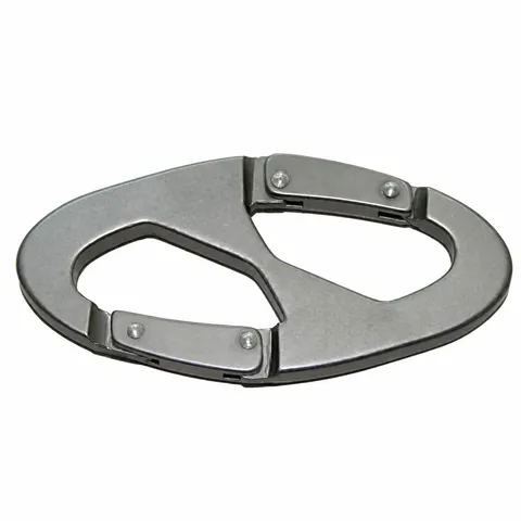 Aluminum Alloy Carabiner 8-Shaped Heavy Duty Clip Outdoor Hiking Camping Gear Lightweight Snap Hook Fastener