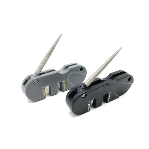 Portable Mini EDC Pocket Knife Sharpener 3 Stage Diamond Tungsten Steel Ceramic Outdoor Kitchen Sharpening Tool